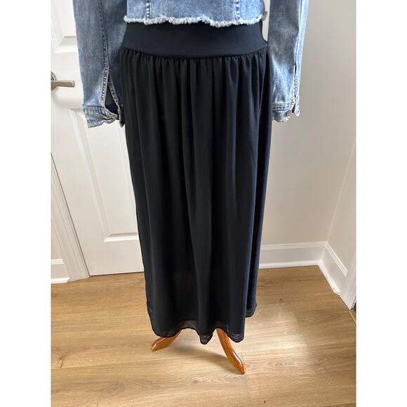 Future Collective Drop Waist Ankle Skirt S NWOT Whimsy Goth Cottagecore Coquette - Picture 3 of 6